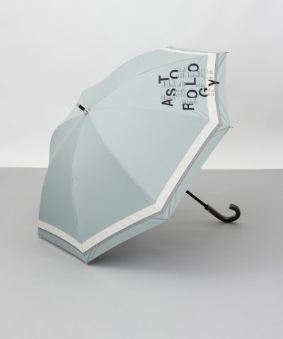 ロゴ刺しゅう晴雨兼用パラソル（1段スライドショート）