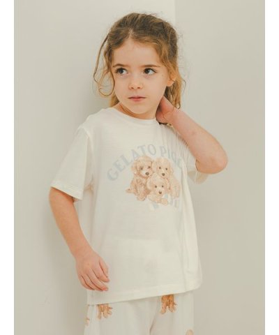 【KIDS】トイプードルワンポイントTシャツ