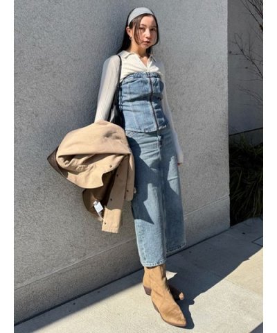 【SNIDEL/Levi's(R)】HR BACK SLIT SKIRT