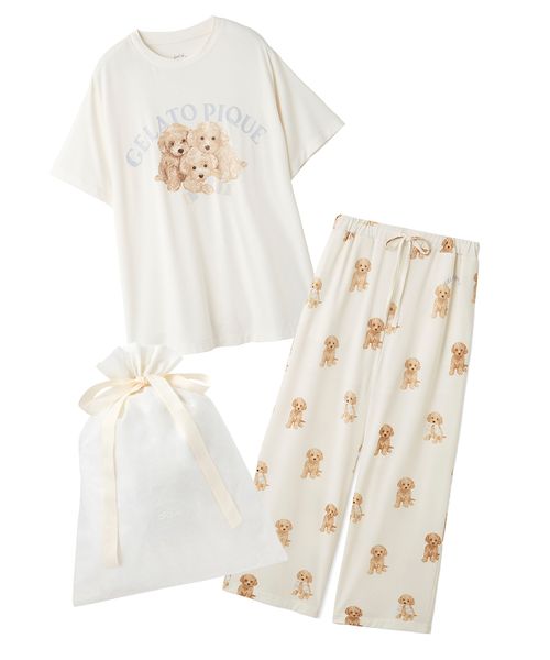ラッピング済み】トイプードルワンポイントTシャツ＆ロング