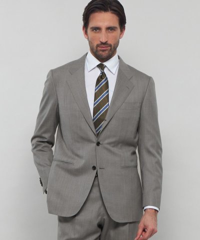 ウールシルク シャークスキンスーツ