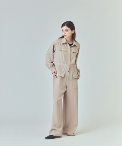 バックサテンオールインワン