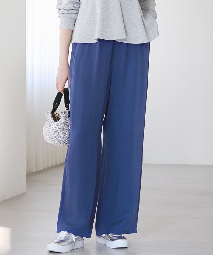 パンツ BLUEMARBLE 23S ブルー系｜パンツ｜23区 (Lサイズ)(ニジュウサンク Lサイズ)｜阪急