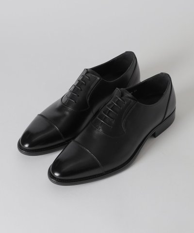 アンティークレザーサイドエラスティックストレートチップ