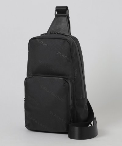 【BLACK lab.】ロゴプリントボディバッグ