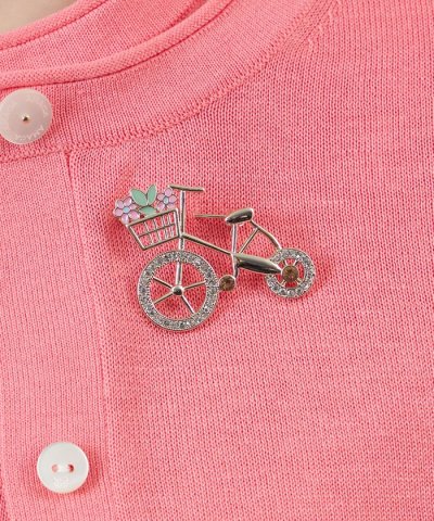 自転車ブローチ