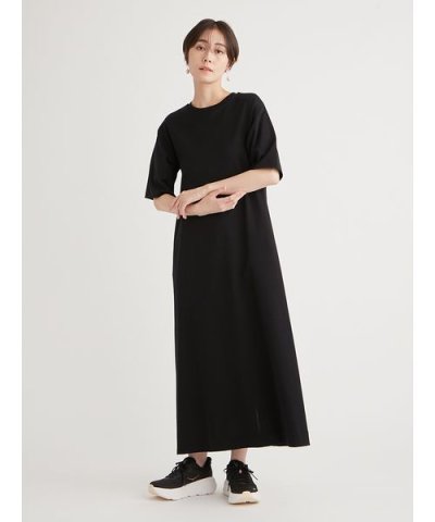 シンプルカットソーワンピース