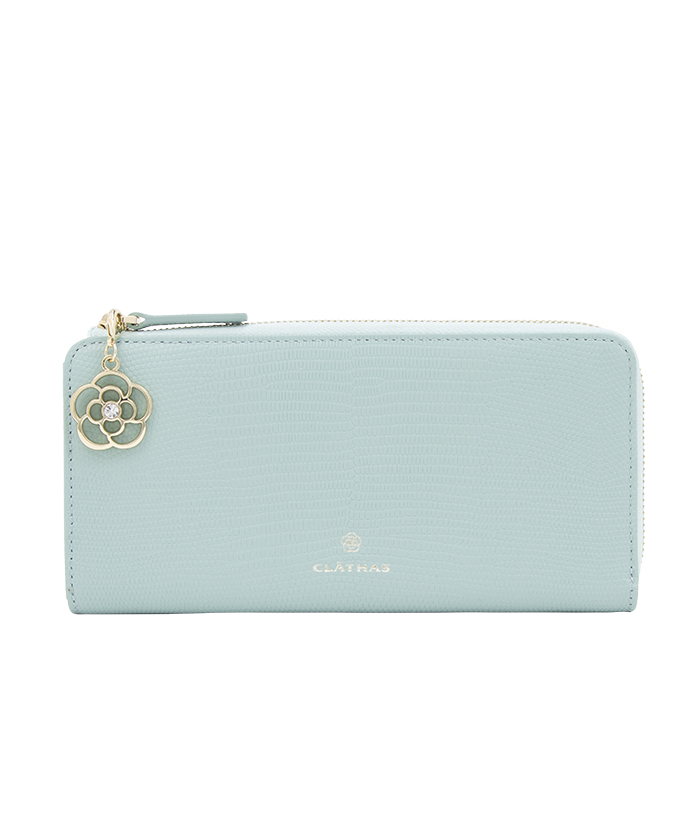 CLATHAS ペーシュ Lファス長財布 ミント F CLATHAS ペーシュ Lファス長財布 ミント F
