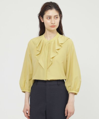 【WEB・一部店舗限定/ウォッシャブル】ライトランブラー　ブラウス