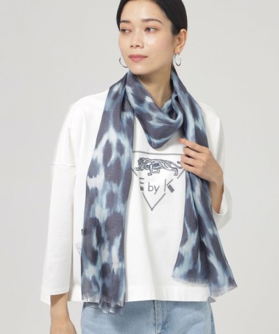 シルクパターンストール