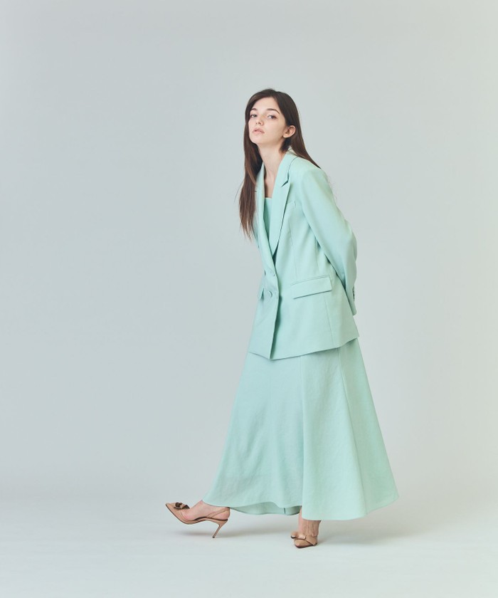 GRACECONTINENTAL サイドベンツジャケット ミント 38 GRACECONTINENTAL サイドベンツジャケット ミント 38