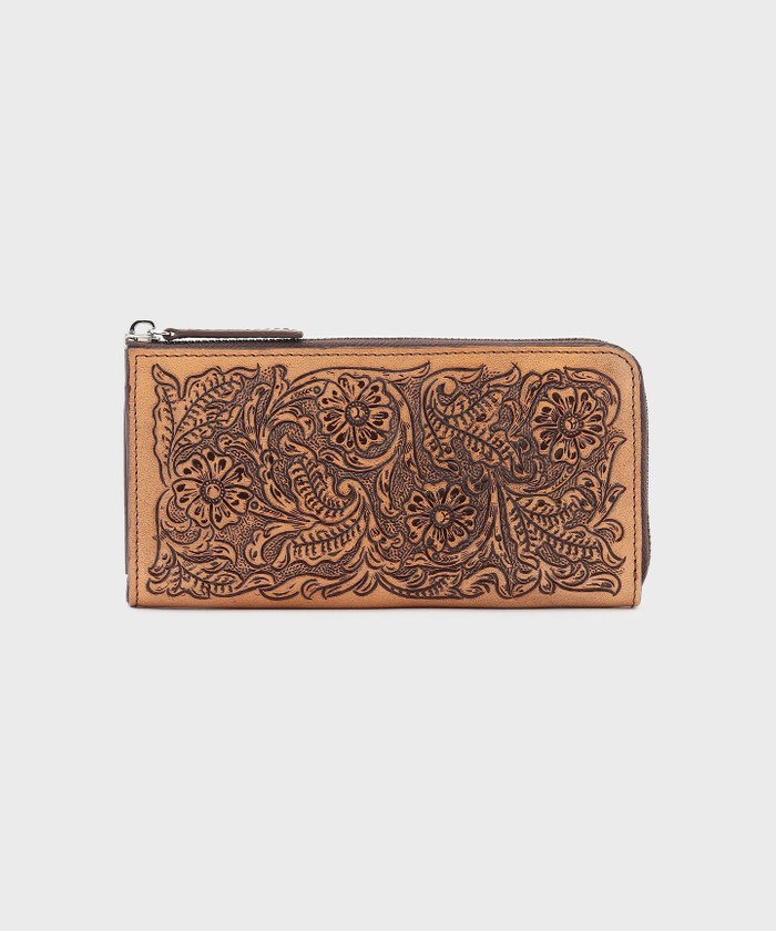 GRACECONTINENTAL Long Wallet−A ブラウン F GRACECONTINENTAL Long Wallet−A ブラウン F