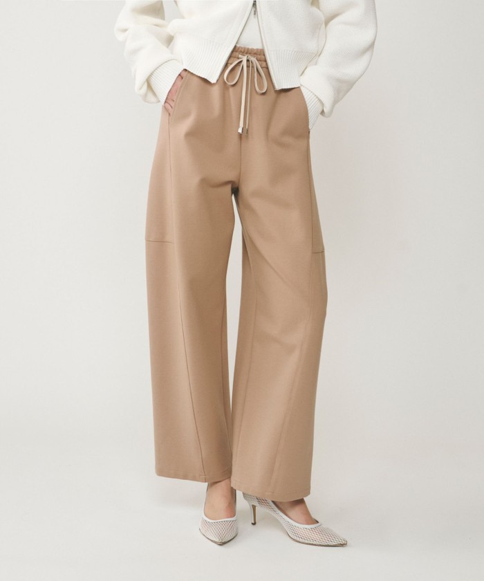 GRACECONTINENTAL ストレッチポンチパンツ ベージュ 38 GRACECONTINENTAL ストレッチポンチパンツ ベージュ 38