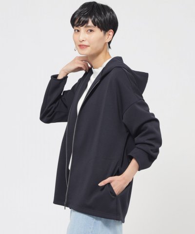 【シーズンレスに活躍！】【マシンウォッシャブル】ダンボールニットパーカー