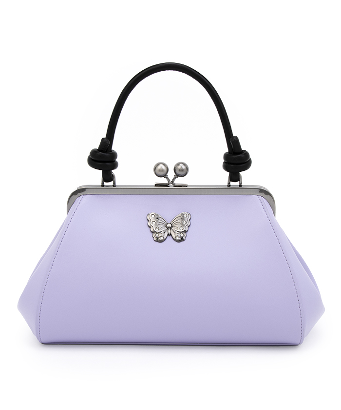 ANNASUI(バッグ) エイミー 2way口金バッグ ラベンダー F ANNASUI(バッグ) エイミー 2way口金バッグ ラベンダー F