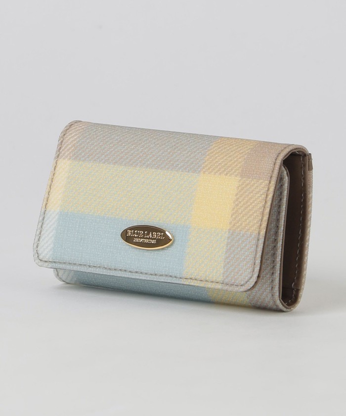 クレストブリッジチェックPVCキーケース(507773268)｜阪急百貨店公式