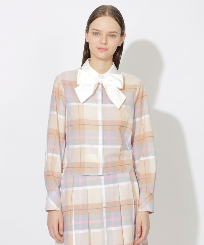 ☆BLUE LABEL CRESTBRIDGE☆【美品】長袖シャツ ブラウス♡ シャツ・ブラウス｜BLUE LABEL CRESTBRIDGE(ブルーレーベル