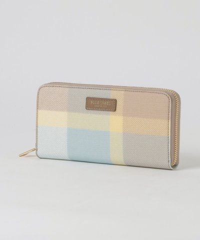 クレストブリッジチェックPVC長財布