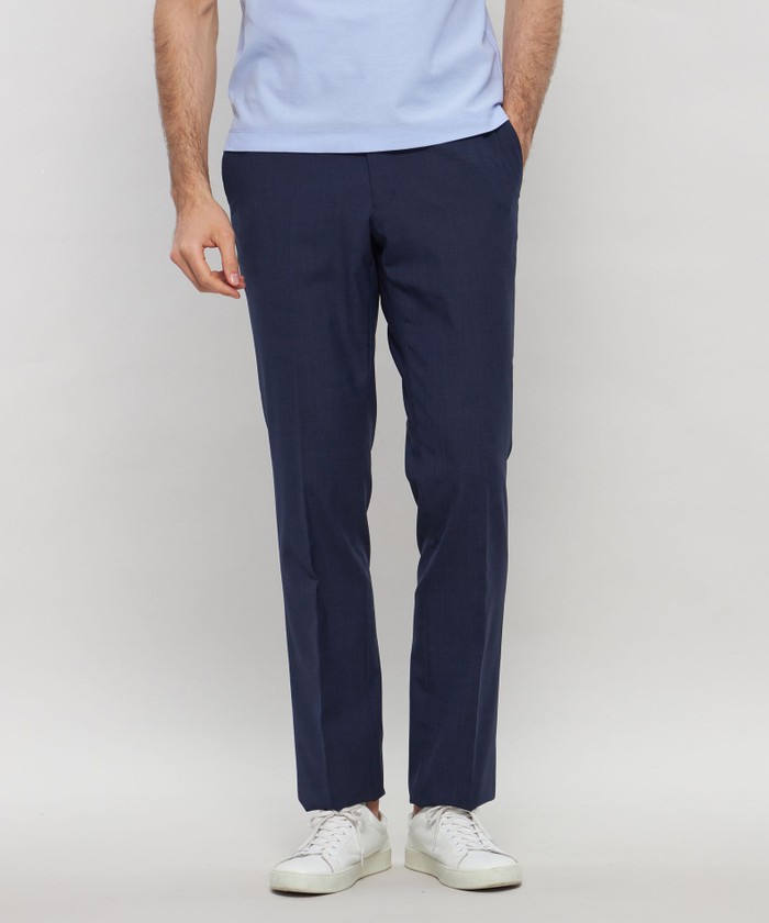 【新品未使用】マッキントッシュロンドン スラックス タグ付き M New Adjustable Fit】ウールチェックスラックス