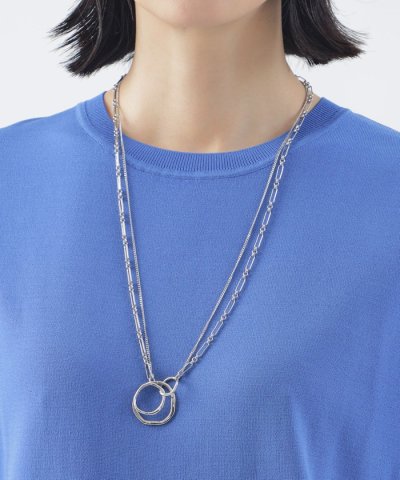 ショートリングネックレス