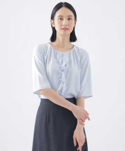 【ウォッシャブル】オフショアベネ ブラウス