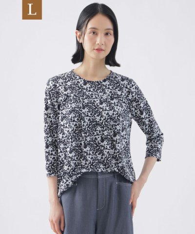 【L】【吸水速乾】【接触冷感】【UV対策】【ウォッシャブル】カモフラワーエアファ