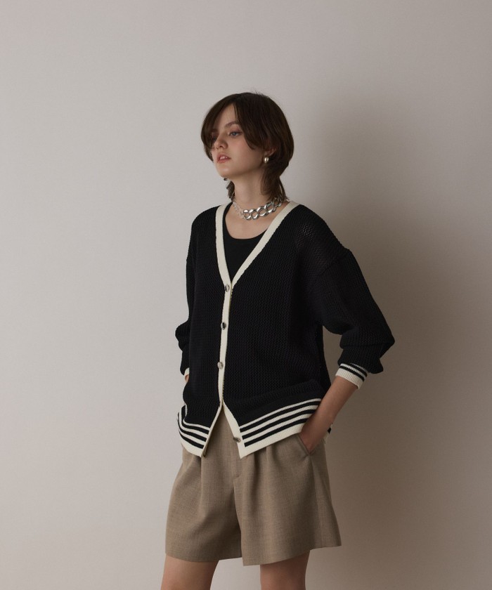 ブラック系｜カーディガン｜GRACE CONTINENTAL(グレースコンチネンタル
