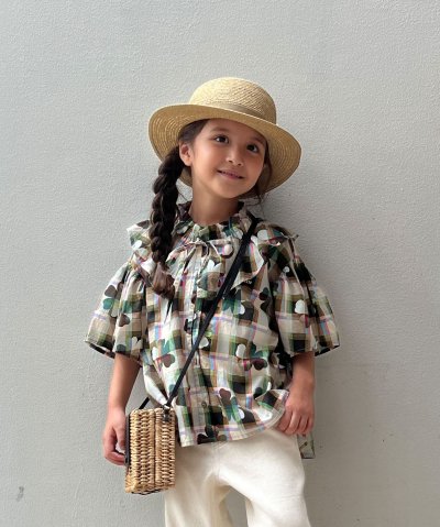 フィス FITH Tudor Petals Blouse Made With L