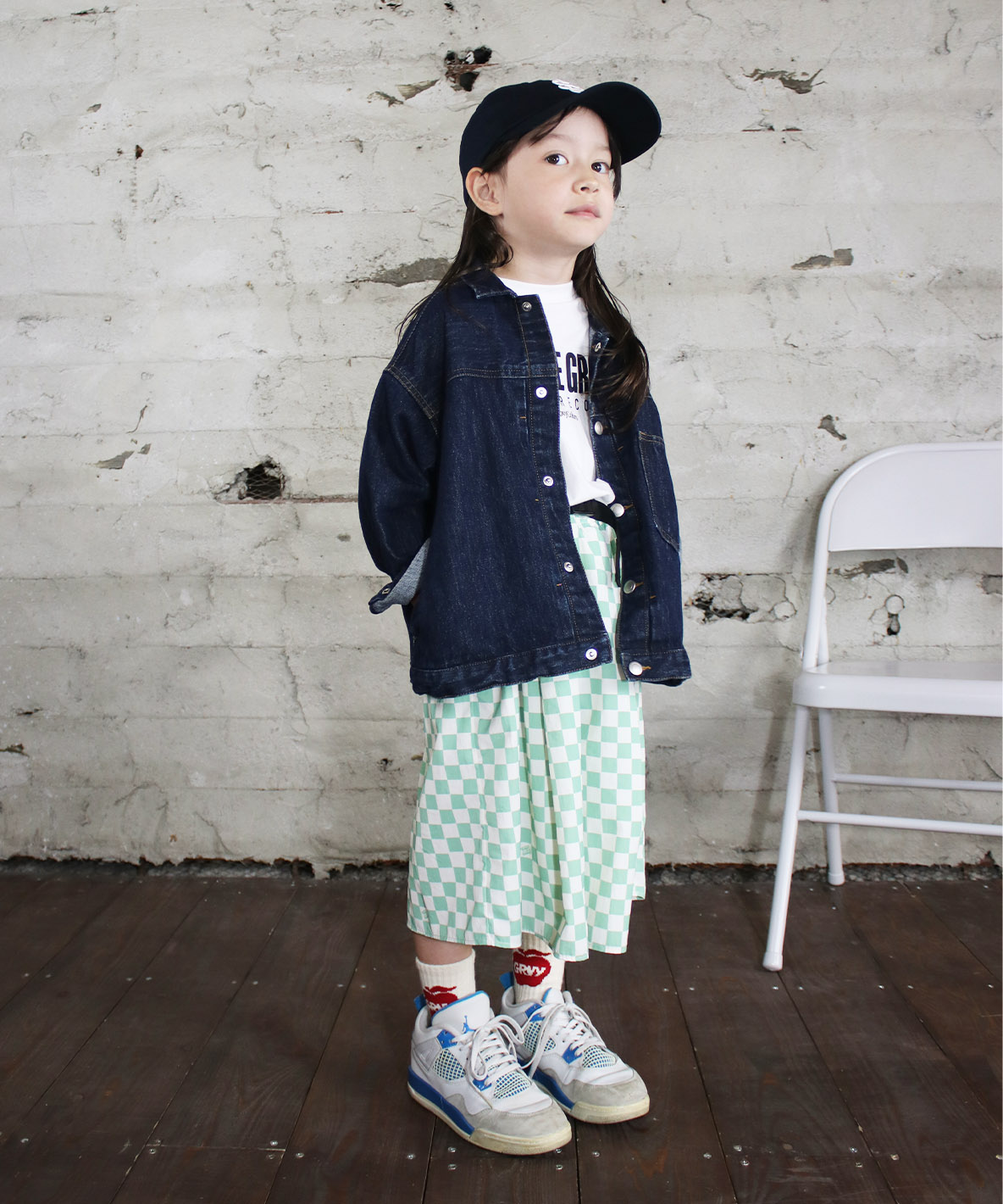 GROOVYCOLORS グルーヴィーカラーズ GROOVY COLORS Checkered Flag グリーン 130cm GROOVYCOLORS グルーヴィーカラーズ GROOVY COLORS Checkered Flag グリーン 130cm