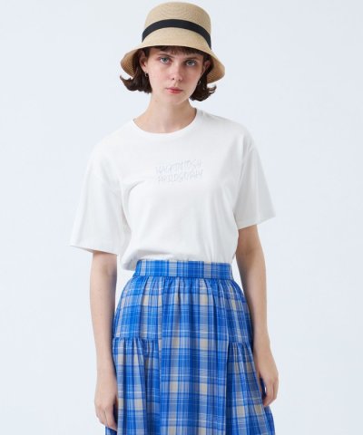ライティングロゴTシャツ