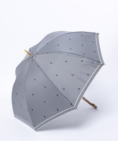 長傘 千鳥格子×POLO PONY ロゴ 雨傘 レディース