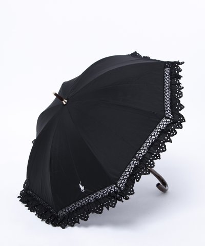 晴雨兼用日傘 エンブフリル ポロポニー 遮光 遮熱 UV 長傘