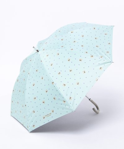 晴雨兼用日傘 長傘 ショート ヌネット 猫 1級遮光/遮熱 UV/軽量