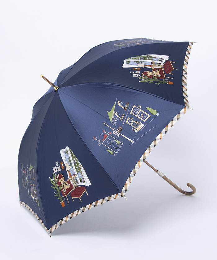 長傘 ダックスベア サテン 日本製 雨傘(507891078)｜阪急百貨店公式
