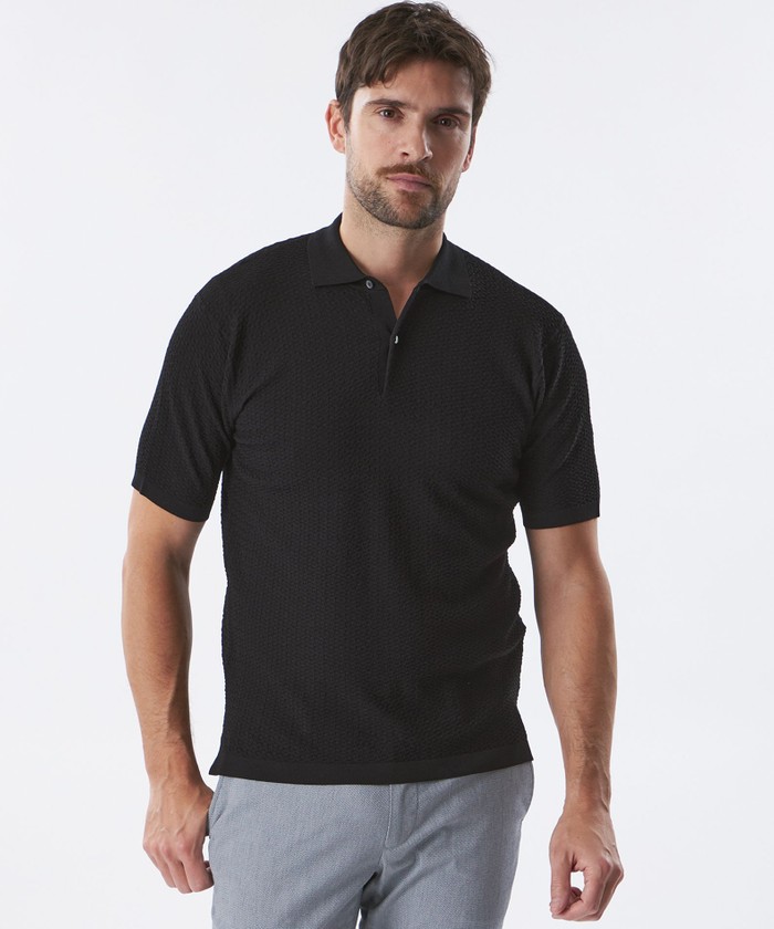 ブラック系｜ポロシャツ｜エポカ ウォモ(EPOCA UOMO)｜HANKYU MEN'S