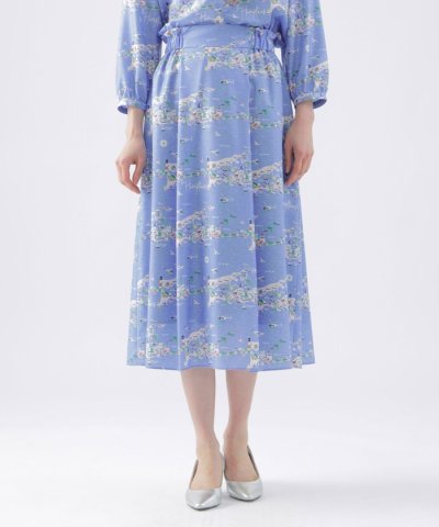 【イラストレーターコラボ企画】【ウォッシャブル】ビエラ Hamptonsプリント