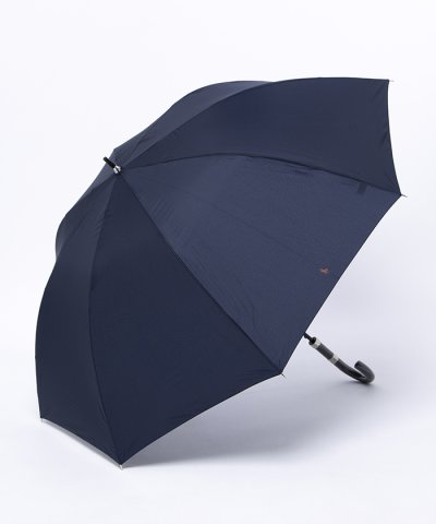 【大寸】長傘 ワンポイント ポロポニー ロゴ 無地 メンズ 雨傘 ジャンプ式 グ