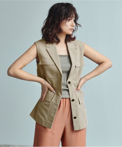 【一部カラーのみ接触冷感・洗える】UnleashLite ジレ
