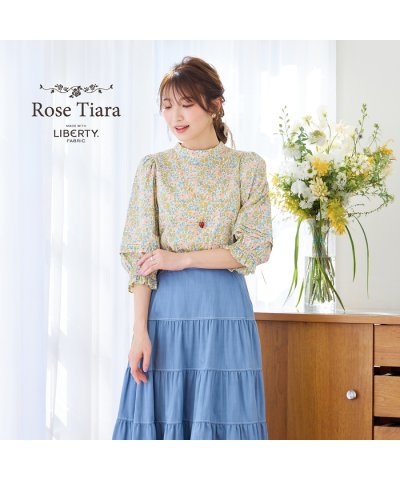Rose Tiara with LIBERTY FABRICS/ブラウス
