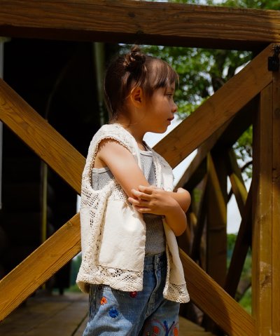 ゴートゥーハリウッド GO TO HOLLYWOOD Knit Lace Emb