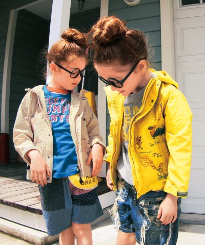 デニムダンガリー DENIM DUNGAREE Scribble Mountai