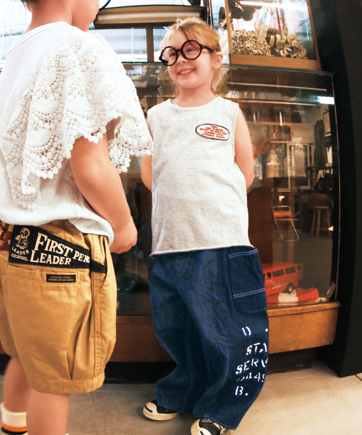 DENIMDUNGAREE デニムダンガリー DENIM DUNGAREE 8oz Denim Switch ブラック 130 DENIMDUNGAREE デニムダンガリー DENIM DUNGAREE 8oz Denim Switch ブラック 130