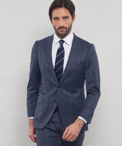 【NEW BRIDGE】【LoroPiana Fabric】グレンチェックスーツ