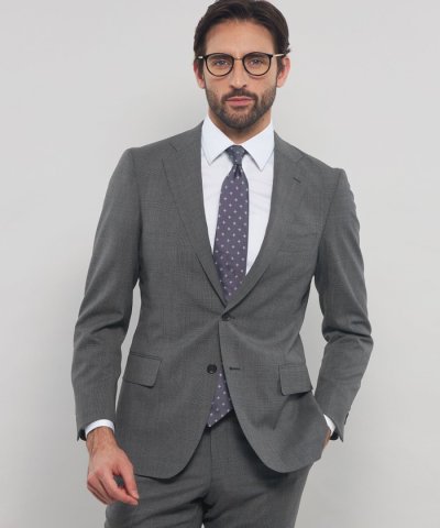 【NEW BRIDGE】Super110's グレンチェックスーツ