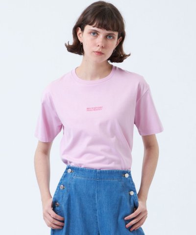 刺しゅうロゴTシャツ