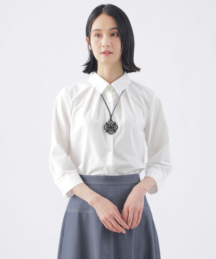 TRANS WORK  トップス　白　サイズ46 カットソー・Tシャツ｜TRANS WORK(トランスワーク)｜阪急百貨店