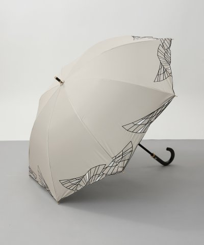 Beaurance （ビューランス） 刺繍 晴雨兼用ショート傘（1段スライド）