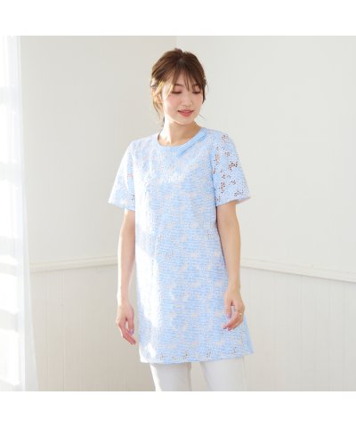 アイレット刺繍チュニック
