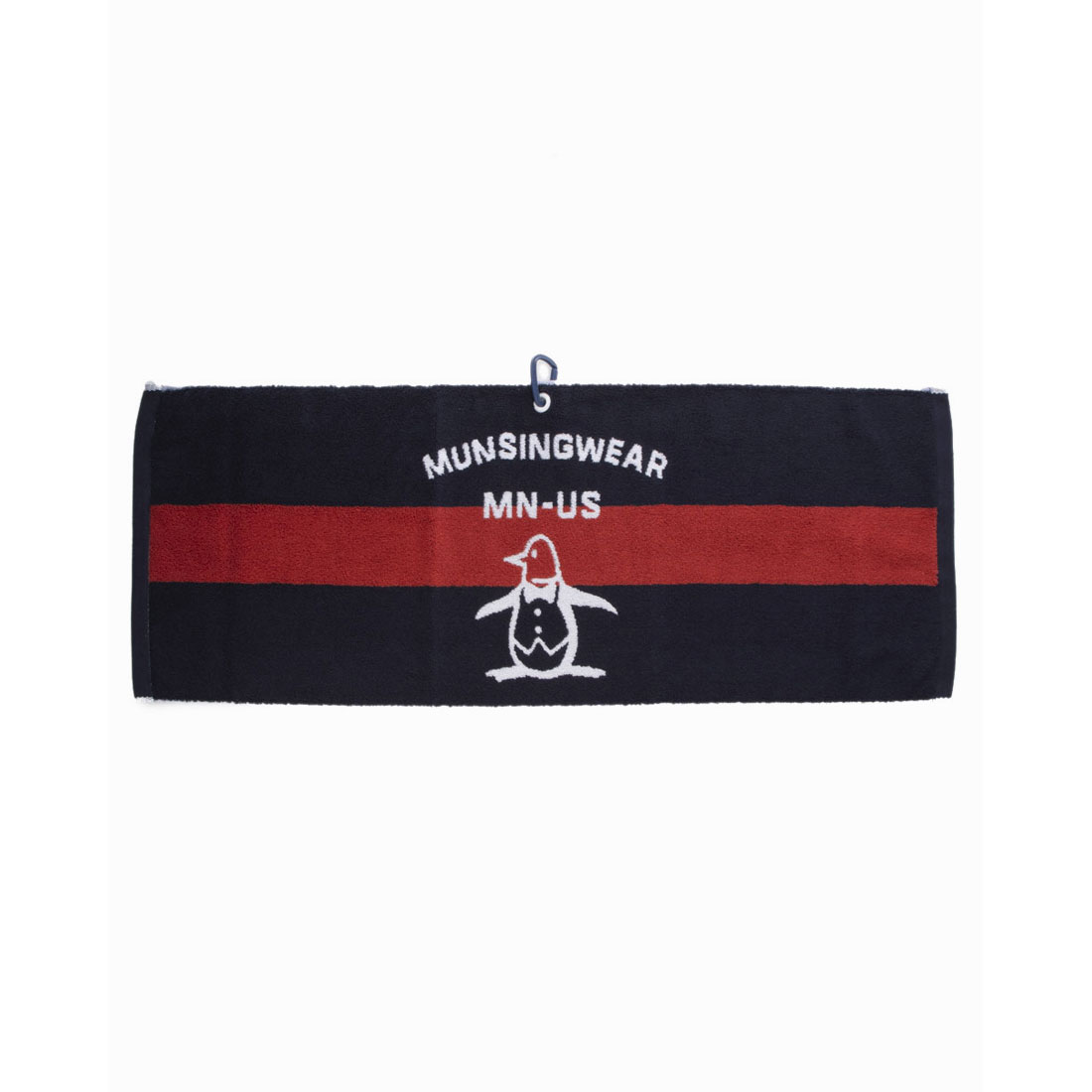 Munsingwear(ings) マルチフック付今治タオル ネイビー F Munsingwear(ings) マルチフック付今治タオル ネイビー F