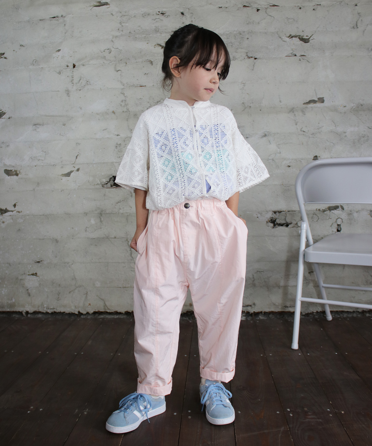 GROOVYCOLORS グルーヴィーカラーズ GROOVY COLORS CNT Volume Pant ピンク 100cm GROOVYCOLORS グルーヴィーカラーズ GROOVY COLORS CNT Volume Pant ピンク 100cm